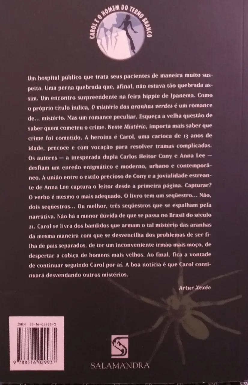O Mistério Das Aranhas Verdes - Imagem 2