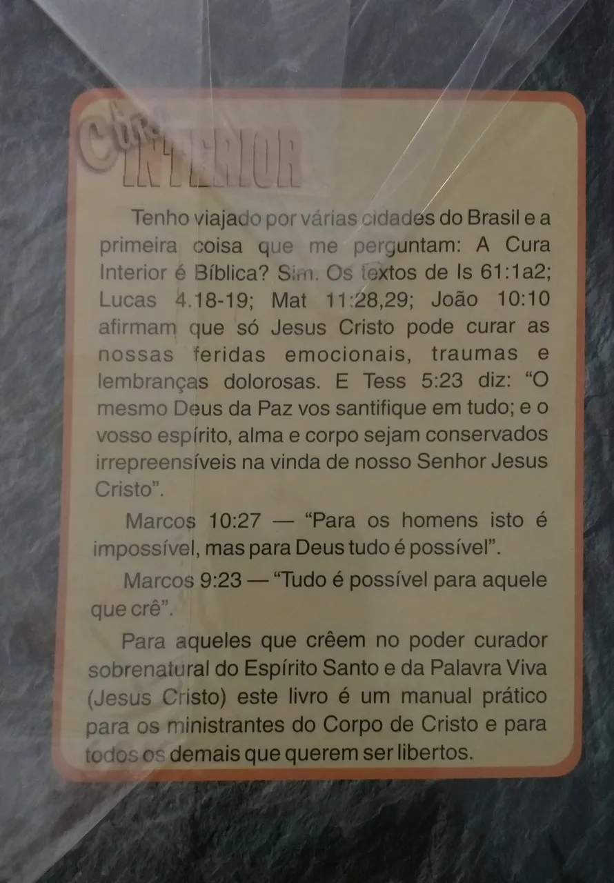 Cura Interior - Imagem 2