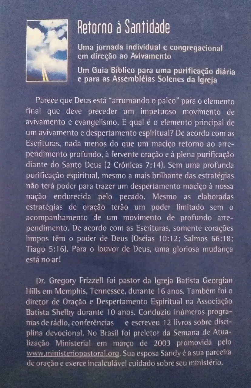 Retorno à Santidade - Imagem 2
